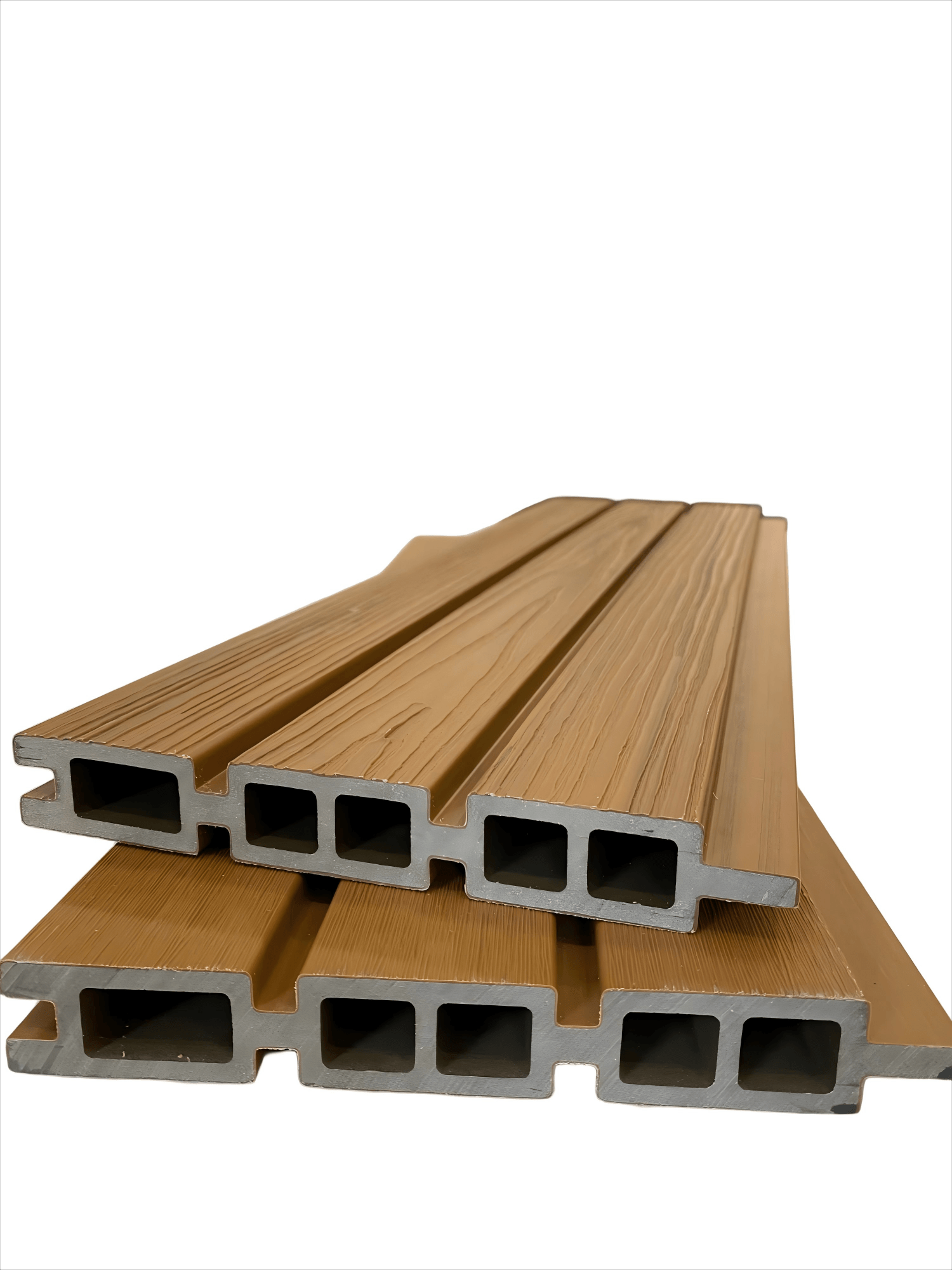 WPC fence board installation project