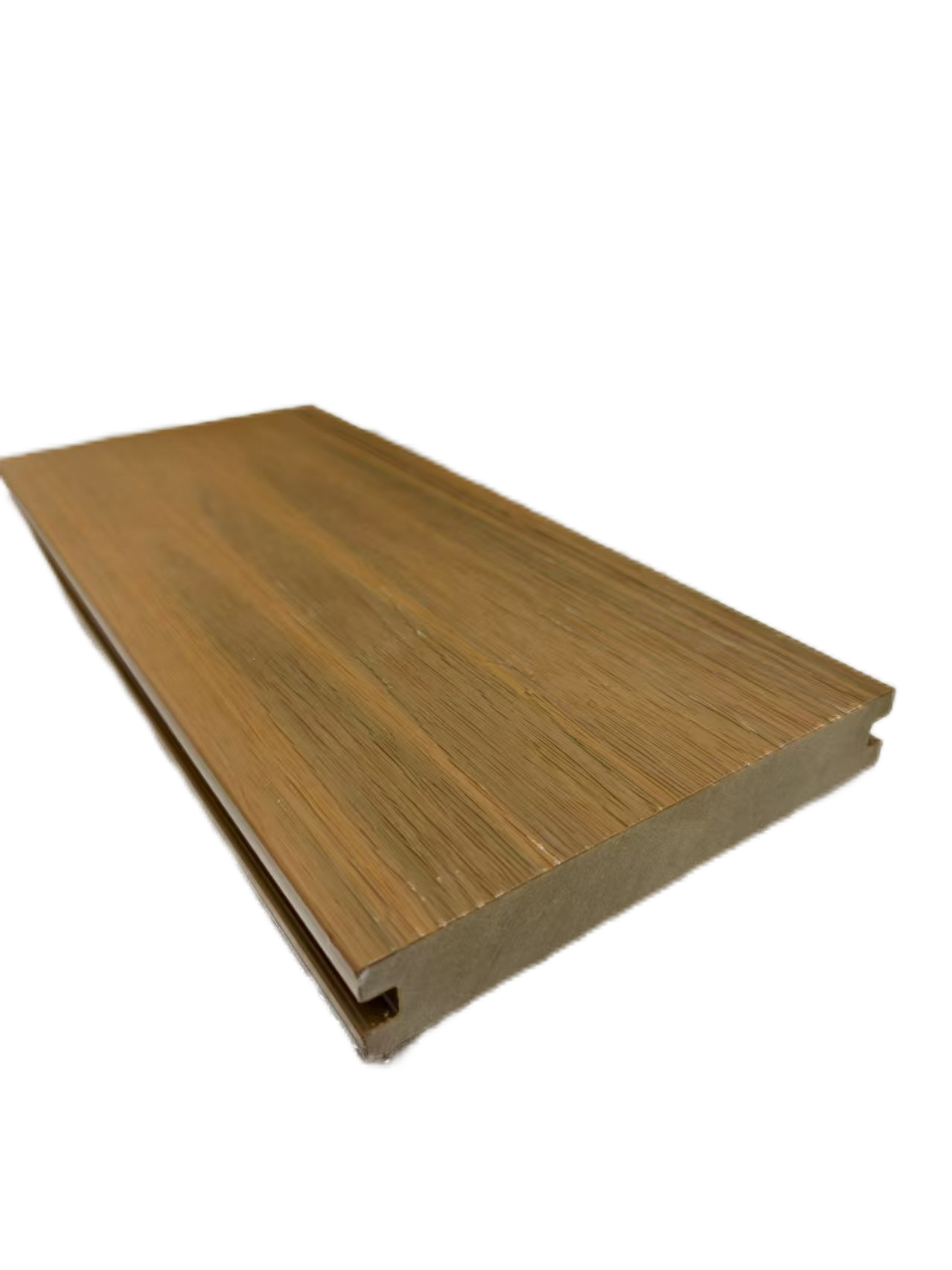 Square hole wood plastic composite flooring texture