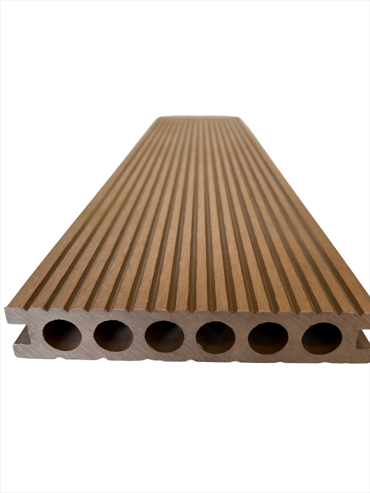 Wood plastic composite flooring product range